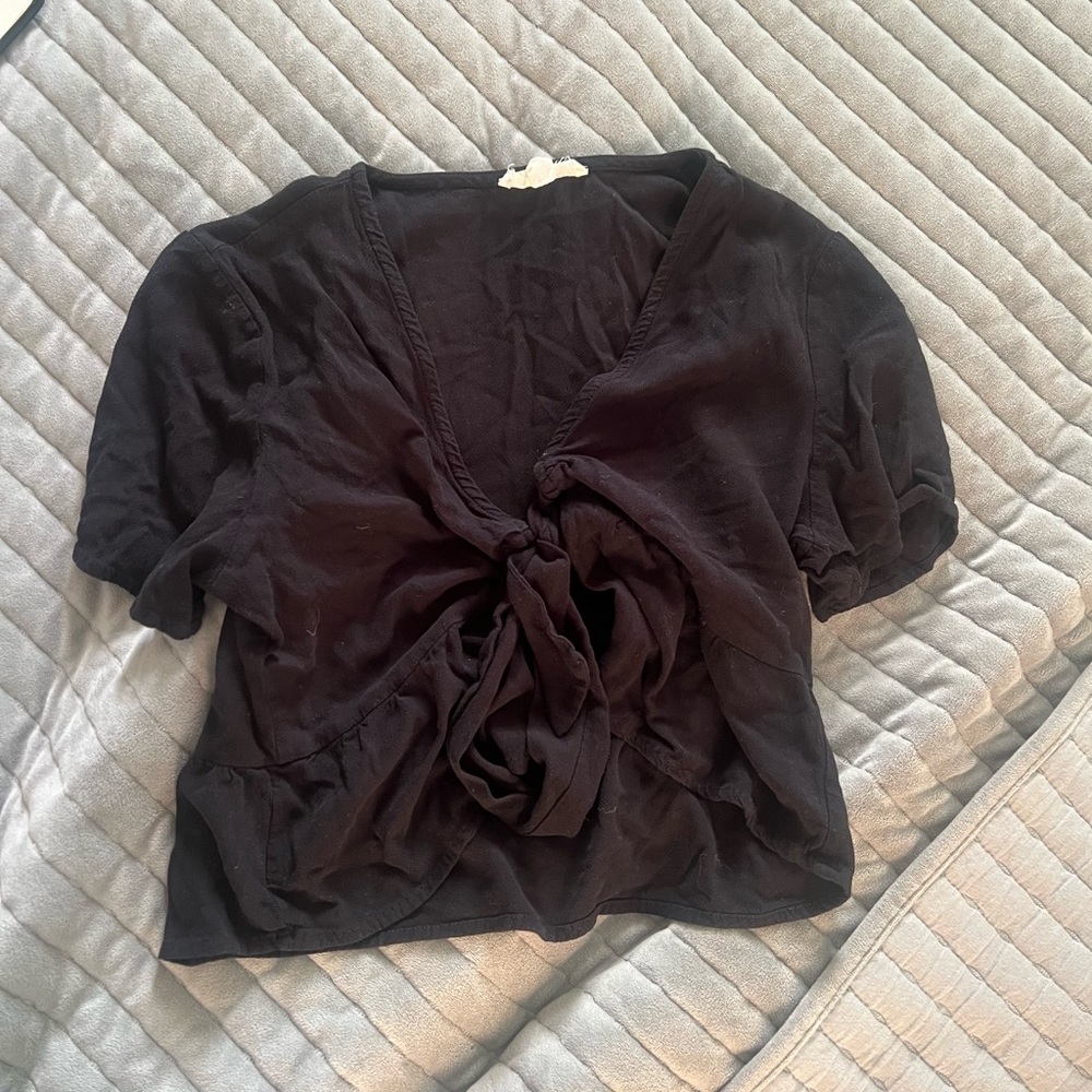 pacsun tie crop top